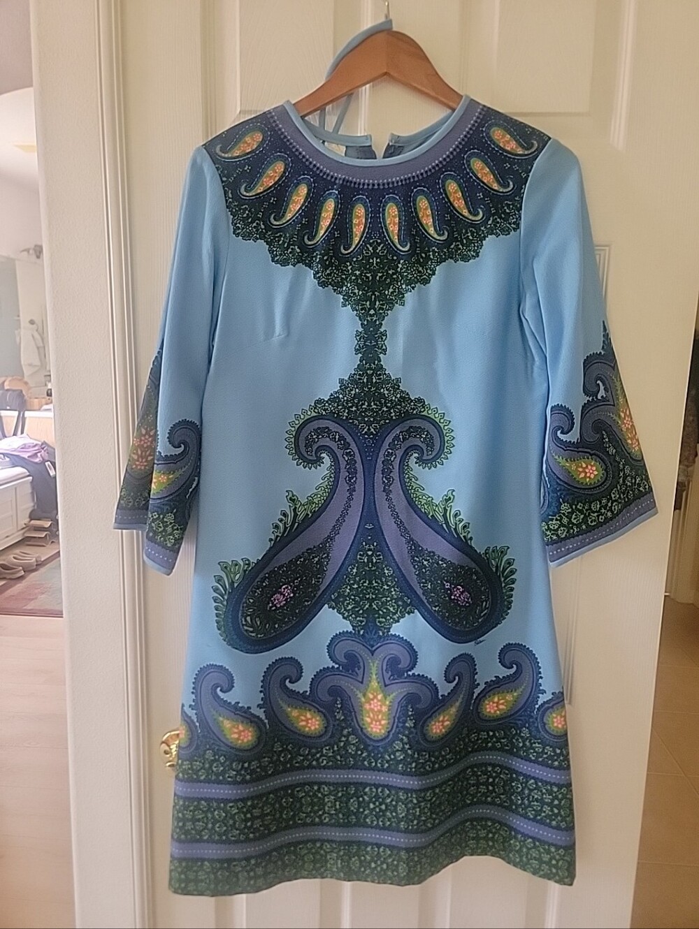 Signed, Alfred Shaheen ( The Master Printer)  Dress 1960's, - Picture 2 of 12